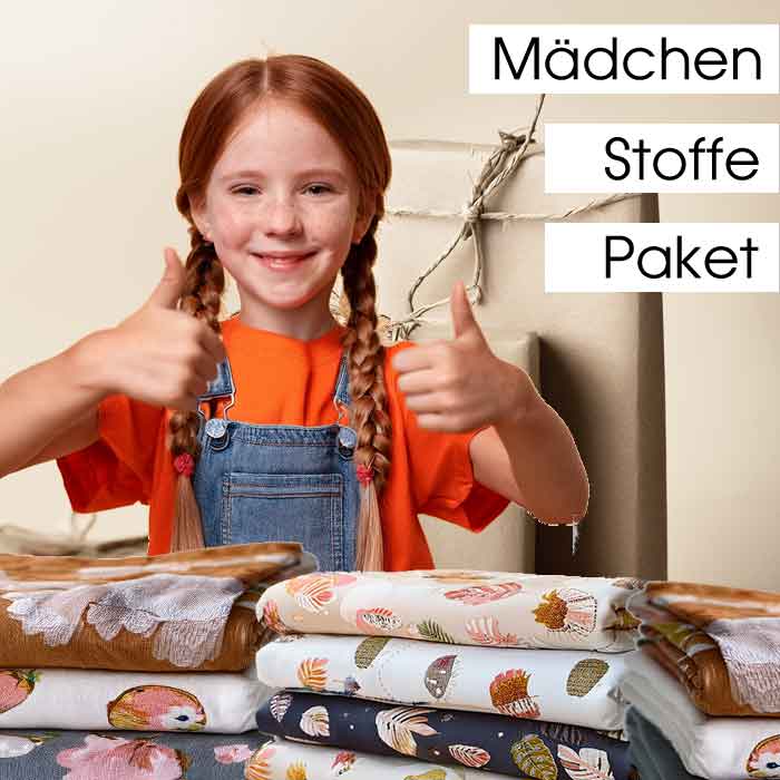 Stoffe, Überraschungspaket, Mädchenstoffe