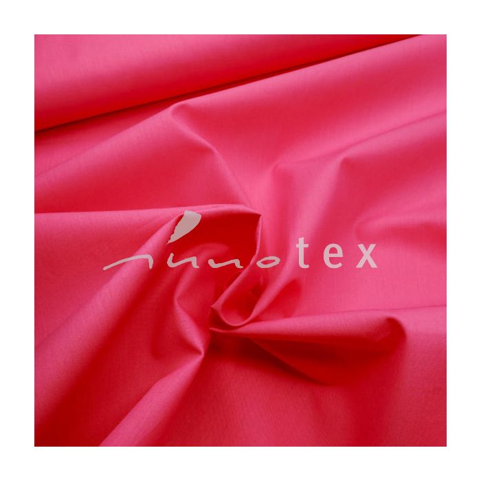 Baumwollstoff Popeline pink