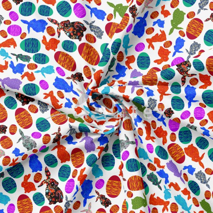 Ostern Häschen bunt