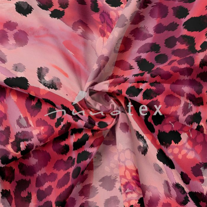 Viskose, Jersey, Stoffe, grafisch, leuchtende Farben, leoprint