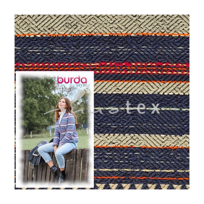 Burda - Modelle 106 Jacke und 127 Kinderkleid, Denim Ethno