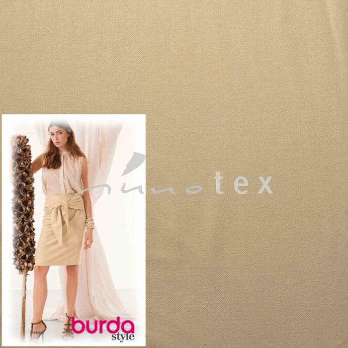 Burda Style - Modell 105 Rock, Webstoff sandbeige