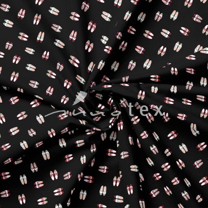 Innotex - Stoffe, hochwertiges Glanzgewebe, Budapester Herrenschuhe, anthrazit