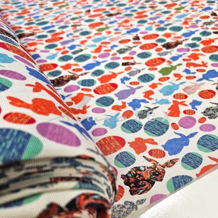 Ostern Häschen bunt