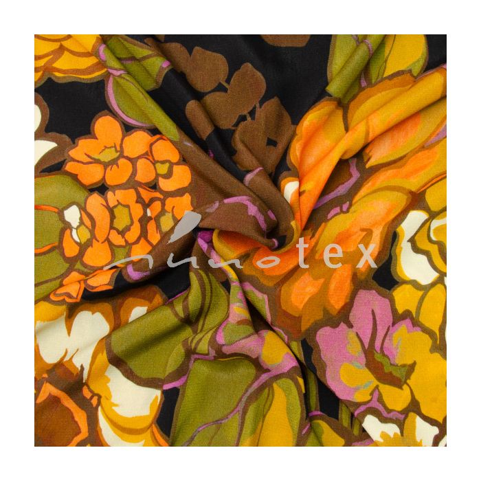 Fashion Trends by hilco, Modell 9 Kleid, Viskosekrepp Blumen