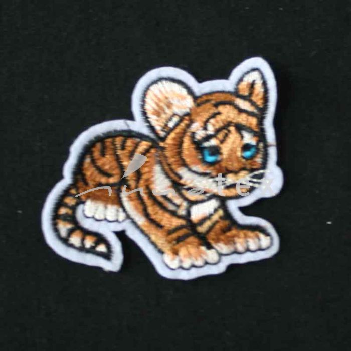 Aufbügler, Aufnäher Tiger