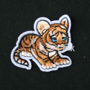 Aufbügler, Aufnäher Tiger