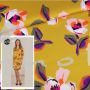 Knip Mode, Viskoseprint, Magnoliendesign