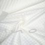 Baumwoll-Voile, bestickt cremeweiß