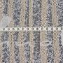 Paillettenstoff grau-creme