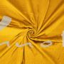 Glanz-Jacquard, Viskosesatin maisgelb