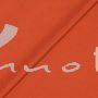 Bambusstoff rostorange