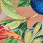 Pikee-Feinstrick, große Blumen