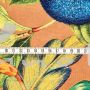 Pikee-Feinstrick, große Blumen