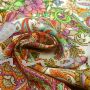 Viskosestoff - Paisley pink