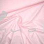 Baumwollstoff Plumeti rosa-weiß