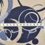 Jacquard Kreise hellgrau