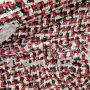 ITALIEN: Bouclé rot-grau-schwarz