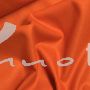 Baumwoll-Flausch orange