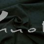 ITALIEN: Baumwollstoff Plumeti schwarz