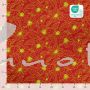 Baumwolle Stoffe, Gewebe, Patchwork, Art. Cosmo, Blumen, rot