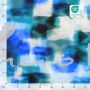 Viskose, Jersey, Stoffe, Aquarell, blau, leuchtende Farben