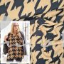 Burda Curvy - Modell 416 Bluse, Viskosekrepp Hahnentritt