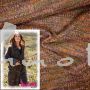 Burda Style - Modell 116, Wollmischung bunt meliert