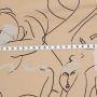 Burda Style - Modelle 127 & 128, Viskosesatin Line Art-Gesichter