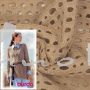 Burda Style, Modell 120 Pullover, Lochstrick mit Lurex