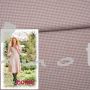 Burda - Modell 105 Wickelkleid, Baumwollstoff Karo