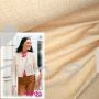 Burda Style - Modell 128 Jacke, Jacquard Rindenstruktur helllachs