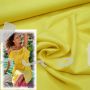 Burda Style, Modell 118 Kleid, Viskosestoff gelb