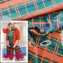 Burda Style - Modell 127 A Hosenrock, Satinprint Karo
