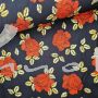 Burda Style, Modell 113 Kleid, Viskosekrepp Rosen