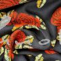 Burda Style, Modell 113 Kleid, Viskosekrepp Rosen