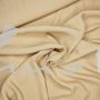 Viskosestoff gecrasht beige