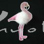 Aufbügler, Aufnäher Flamingo
