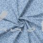 Baumwolle Stoffe, Gewebe, Patchwork, Art. Cosmo, Früchte, blau