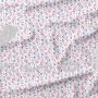 Baumwolle Stoffe, Gewebe, Patchwork, Art. Cosmo, Blumen, grafisch, weiß