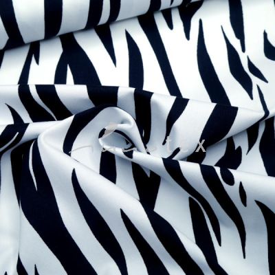 Baumwollstretch Zebra