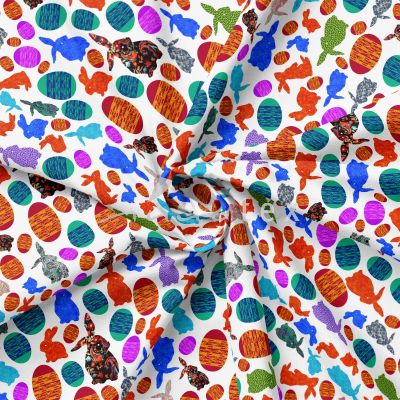 Ostern Häschen bunt