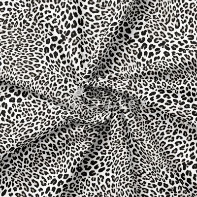 Viskose Jersey, leoprint