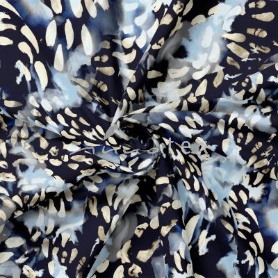 Viskose, Jersey, Stoffe, Tupfen, grafisch, leuchtend