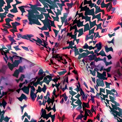 Viskose, Jersey, Stoffe, Abstrakte Formen, leuchtende Farben