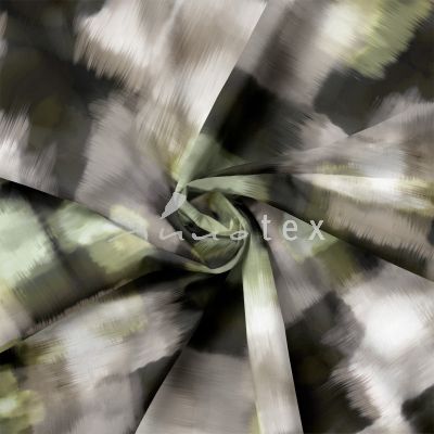 Viskose, Jersey, Stoffe, Aquarell, grün, leuchtende Farben