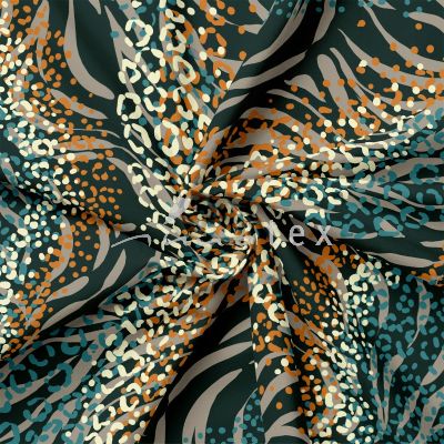 Viskose, Jersey, Stoffe, grafisch, Zebra, Safari, 