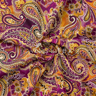 Viskose, Jersey, Stoffe, Paisley