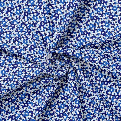 Baumwolle Stoffe, Gewebe, Patchwork, Art. Cosmo, Viereck , Kreis, blau