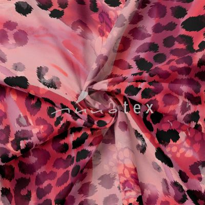 Viskose, Jersey, Stoffe, grafisch, leuchtende Farben, leoprint